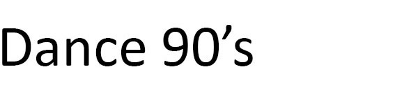 Dance 90's